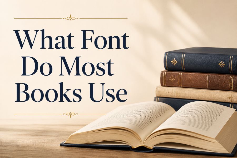 What Font Do Most Books Use? Easy Guide
